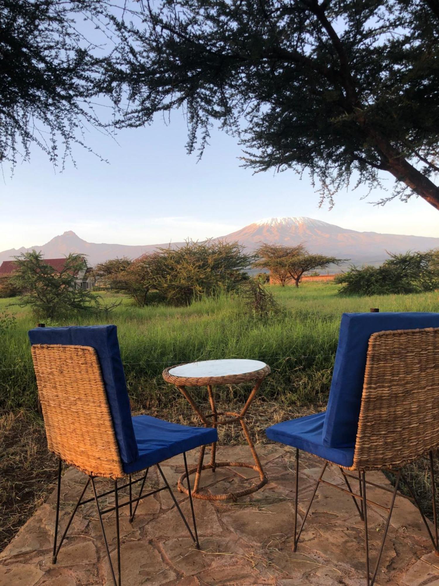 Kimana Amboseli Cultural Camping Bagian luar foto
